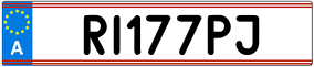 Plaka RI 177 PJ