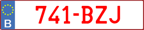 Plaka 741-BZJ