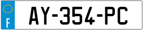 Plaka AY-354-PC.
