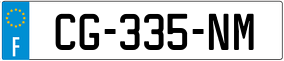 Plaka CG-335-NM.