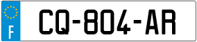 Plaka CQ-804-AR.