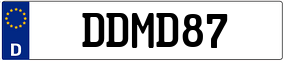 Plaka DD MD 87