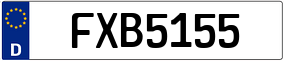 Plaka F XB 5155