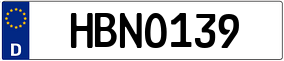 Plaka HB NO 139