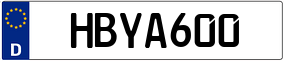 Plaka HB YA 600