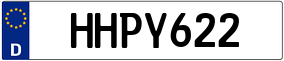 Plaka HH PY 622