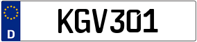 Plaka K GV 301