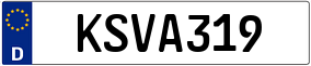 Plaka KS VA 319