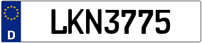 Plaka L KN 3775