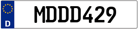 Plaka MD DD 429