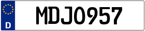 Plaka MD JO 957