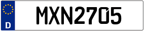 Plaka M XN 2705
