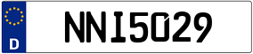 Plaka N NI 5029