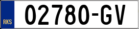 Plaka 02 780-GV