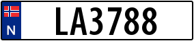 Plaka LA 3788