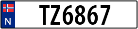 Plaka TZ 6867
