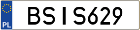 Plaka BSI S629