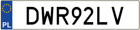 Plaka DWR 92LV