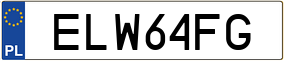 Plaka ELW 64FG
