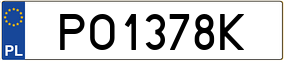 Plaka PO 1378K