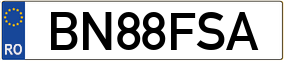 Plaka BN 88 FSA