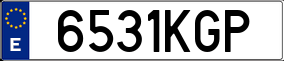 Plaka 6531 KGP