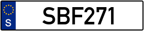 Plaka SBF 271
