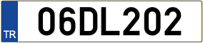 Plaka 06 DL 202
