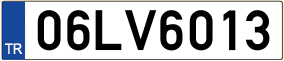 Plaka 06 LV 6013