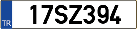 Plaka 17 SZ 394
