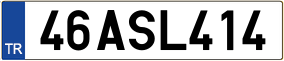 Plaka 46 ASL 4146 ASL 41